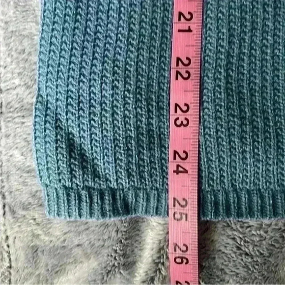Eddie Bauer Fin Hooded Sweater in Blue Stone Size XS NWT - Picture 8 of 8
